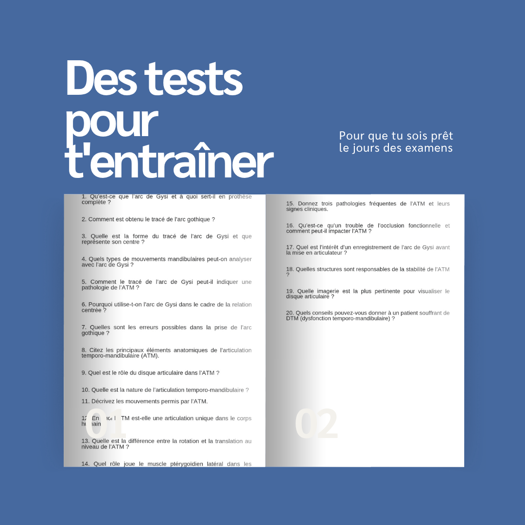 Cahier de révision BTS